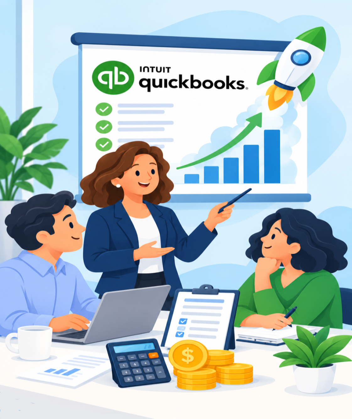 QuickBooks Online Bookeeping and Support